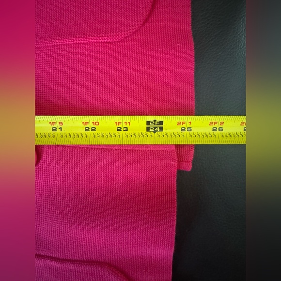 Talbots Women’s bright pink cardigan. Size large. EC-don’t think I ever wore! - Picture 4 of 7